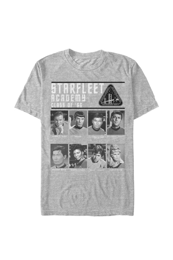 Men's Star Trek: The Original Series Starfleet Academy Class of '66  Graphic Tee Athletic Heather Large