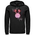 thumbnail image 1 of Men's Star Trek Valentine I Knew You Were Tribble  Pull Over Hoodie Black Medium, 1 of 3