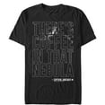 thumbnail image 1 of Men's Star Trek: Voyager Janeway There's Coffee In That Nebula  Graphic Tee Black Large, 1 of 4