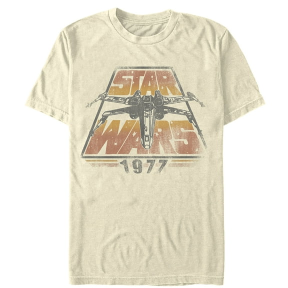 Men's Star Wars 1977 Time Warp Graphic Tee Cream X Large
