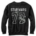 thumbnail image 1 of Men's Star Wars 77 Athletic Print Sweatshirt Black 3X Large, 1 of 3