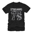 thumbnail image 1 of Men's Star Wars 77 Print Graphic Tee Black 2X Large, 1 of 4