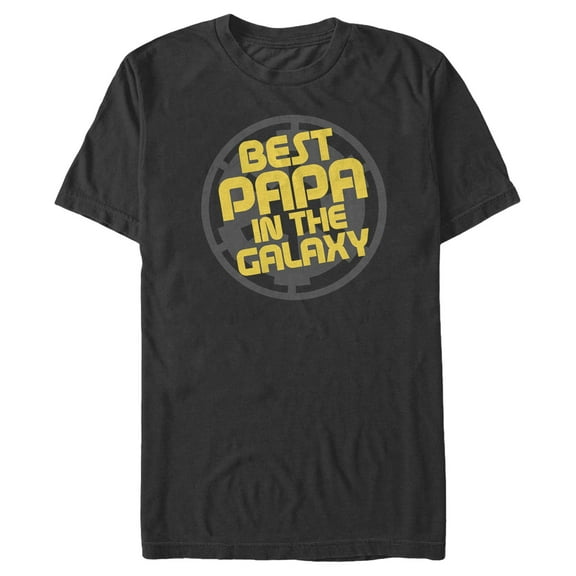 Men's Star Wars: A New Hope Best Papa in the Galaxy Graphic T-Shirt