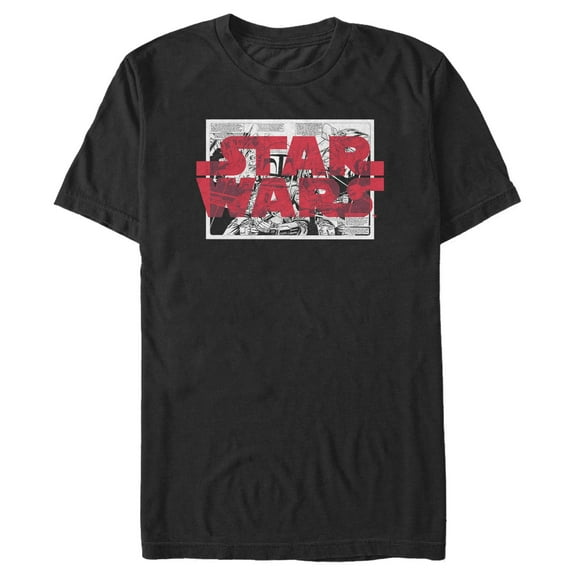 Men's Star Wars: A New Hope Boba Fett Comic Panel  Graphic T-Shirt