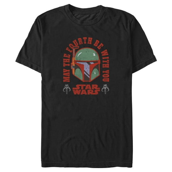 Men's Star Wars: A New Hope Boba Fett May the Fourth Be With You  Graphic T-Shirt