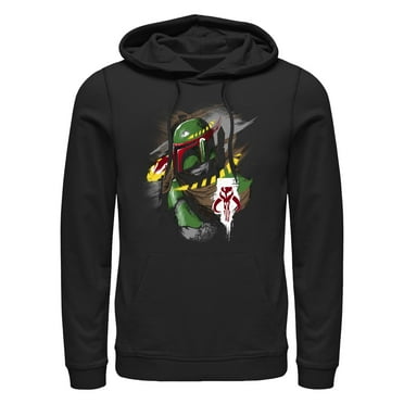 Men's Star Wars: A New Hope Boba Fett Painting  Pull Over Hoodie
