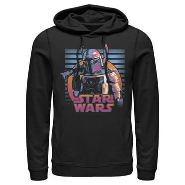 Men's Star Wars: A New Hope Boba Fett Sunset  Pull Over Hoodie