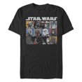 thumbnail image 1 of Men's Star Wars: A New Hope Character Grid Retro  Graphic T-Shirt, 1 of 5