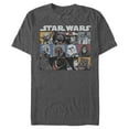 thumbnail image 1 of Men's Star Wars: A New Hope Character Grid Retro  Graphic T-Shirt, 1 of 5