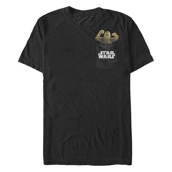 Men's Star Wars: A New Hope Chewbacca Faux Pocket Graphic T-Shirt