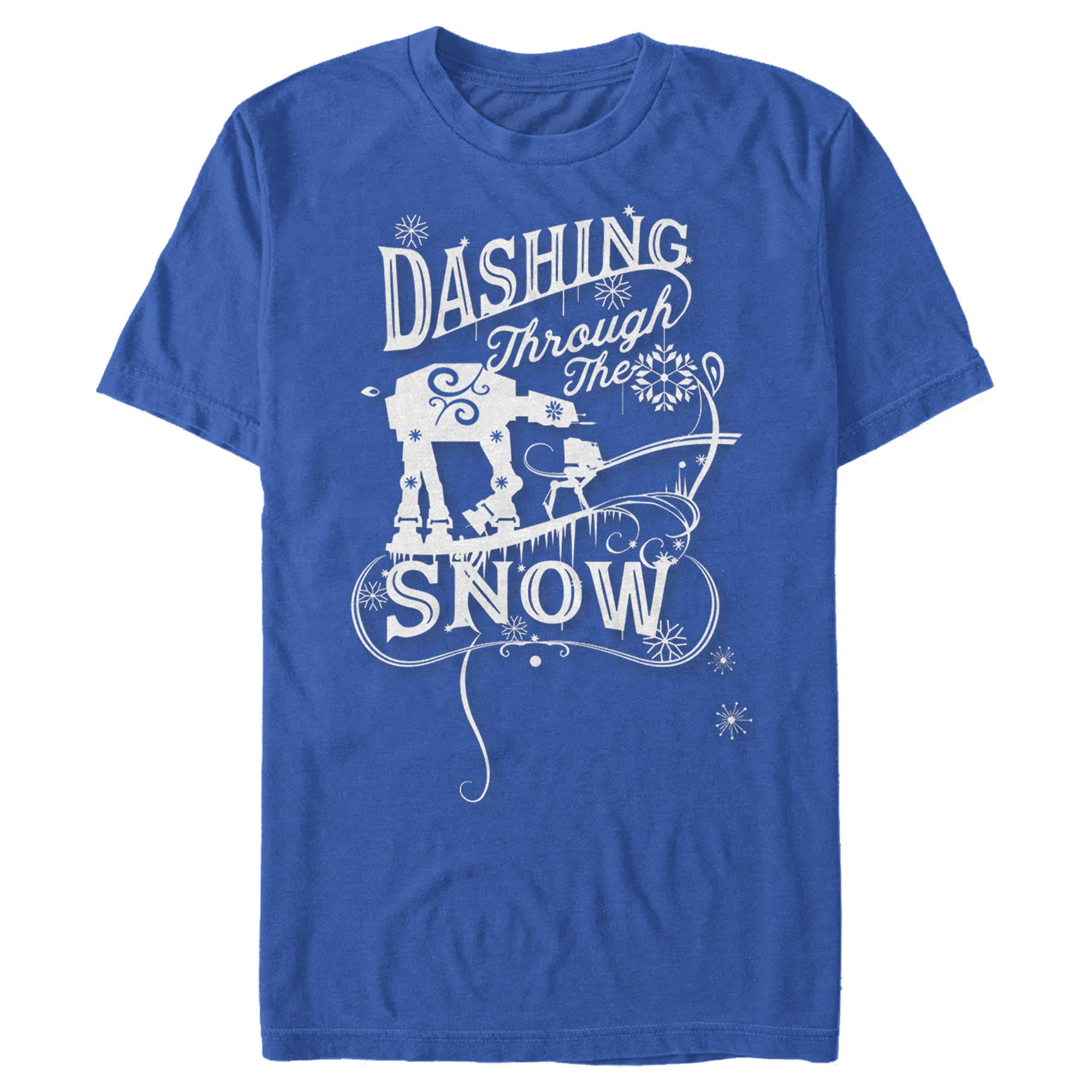 Men's Star Wars: A New Hope Christmas AT-AT Dashing Through the Snow ...