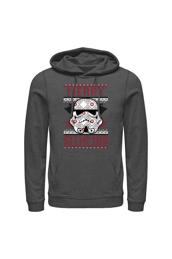 Men's Star Wars: A New Hope Christmas Merry Sithmas Pull Over Hoodie