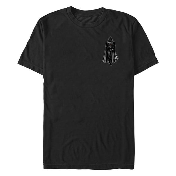 Men's Star Wars: A New Hope Dark Vader Pocket  Graphic T-Shirt