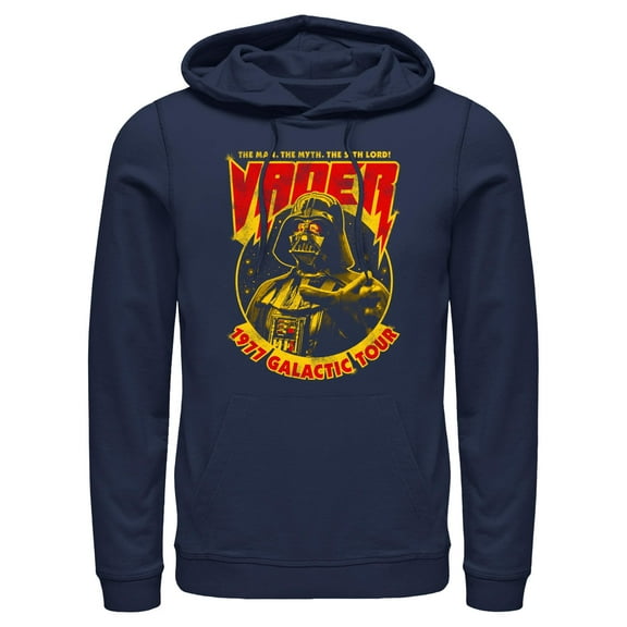 Men's Star Wars: A New Hope Darth Vader 1977 Galactic Concert Tour  Pull Over Hoodie