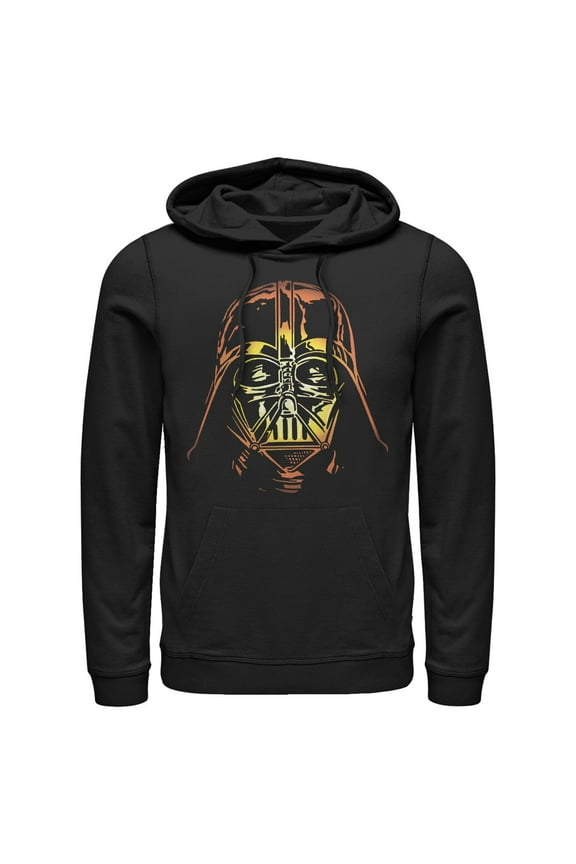 Men's Star Wars: A New Hope Darth Vader Halloween Jack-O'-Lantern Pull Over Hoodie