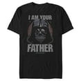 thumbnail image 1 of Men's Star Wars: A New Hope Darth Vader I Am Your Father Distressed Graphic T-Shirt, 1 of 5