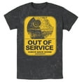 thumbnail image 1 of Men's Star Wars: A New Hope Death Star Out of Service  Graphic T-Shirt, 1 of 5