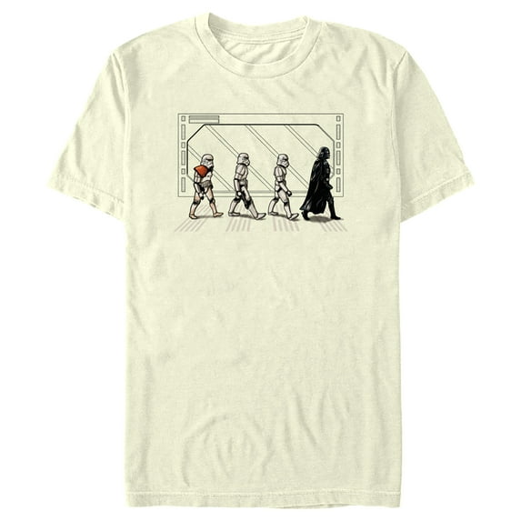 Men's Star Wars: A New Hope Deathstar Road Graphic Tee Beige 3X Large