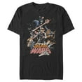thumbnail image 1 of Men's Star Wars: A New Hope Distressed Episode 4 Movie Poster  Graphic T-Shirt, 1 of 5