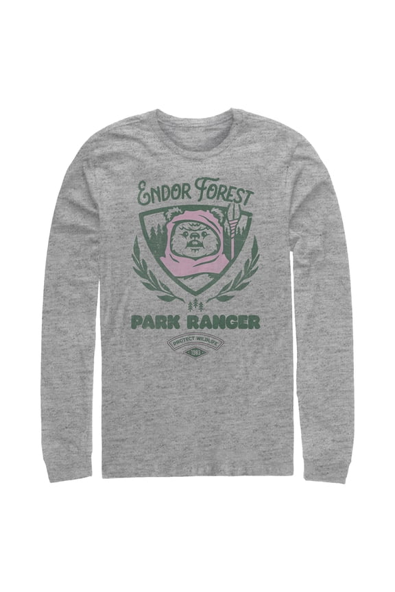 Men's Star Wars: A New Hope Endor Forest Park Ranger Long Sleeve Shirt