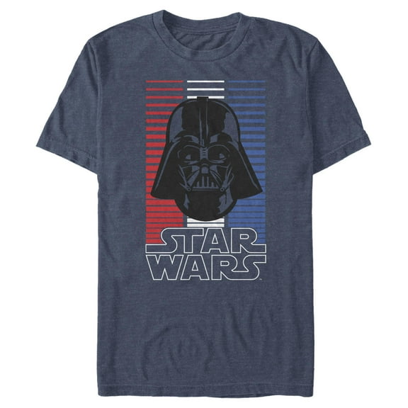 Men's Star Wars: A New Hope Fourth of July Darth Vader Stripes Graphic T-Shirt