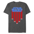 thumbnail image 1 of Men's Star Wars: A New Hope Fourth of July TIE Fighter Stripes Graphic T-Shirt, 1 of 5