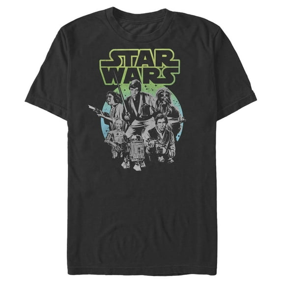 Men's Star Wars: A New Hope Gradient Moonrise Graphic T-Shirt