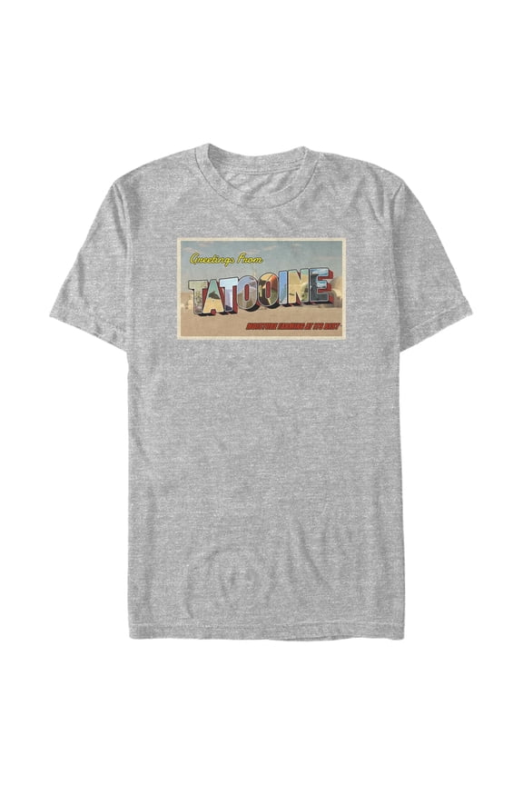 Men's Star Wars: A New Hope Greetings From Tatooine  Graphic T-Shirt