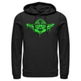 thumbnail image 1 of Men's Star Wars: A New Hope Halloween Dripping Jedi Master Yoda Pull Over Hoodie Black Small, 1 of 4