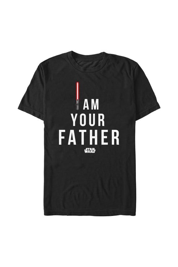 Men's Star Wars: A New Hope I Am Your Father Lightsaber Graphic T-Shirt