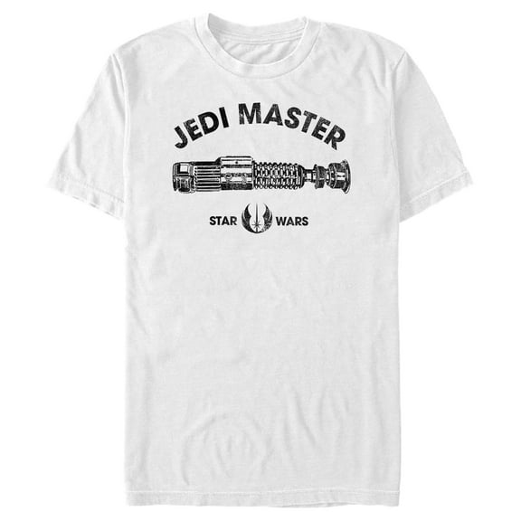 Men's Star Wars: A New Hope Jedi Master Distressed  Graphic T-Shirt