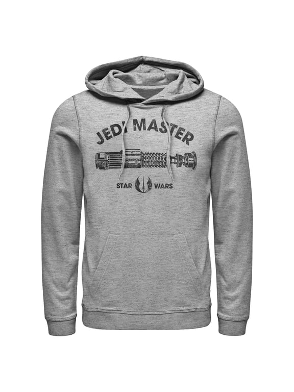 Men's Star Wars: A New Hope Jedi Master Distressed Pull Over Hoodie