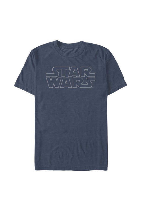 Men's Star Wars: A New Hope Line Classic Logo  Graphic T-Shirt