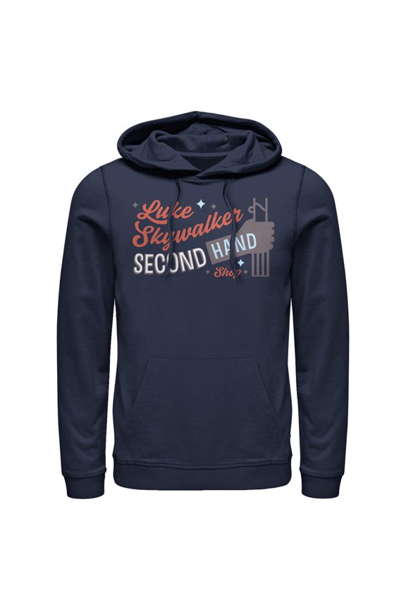 Men's Star Wars: A New Hope Luke Skywalker Second Hand Shop Pull Over Hoodie