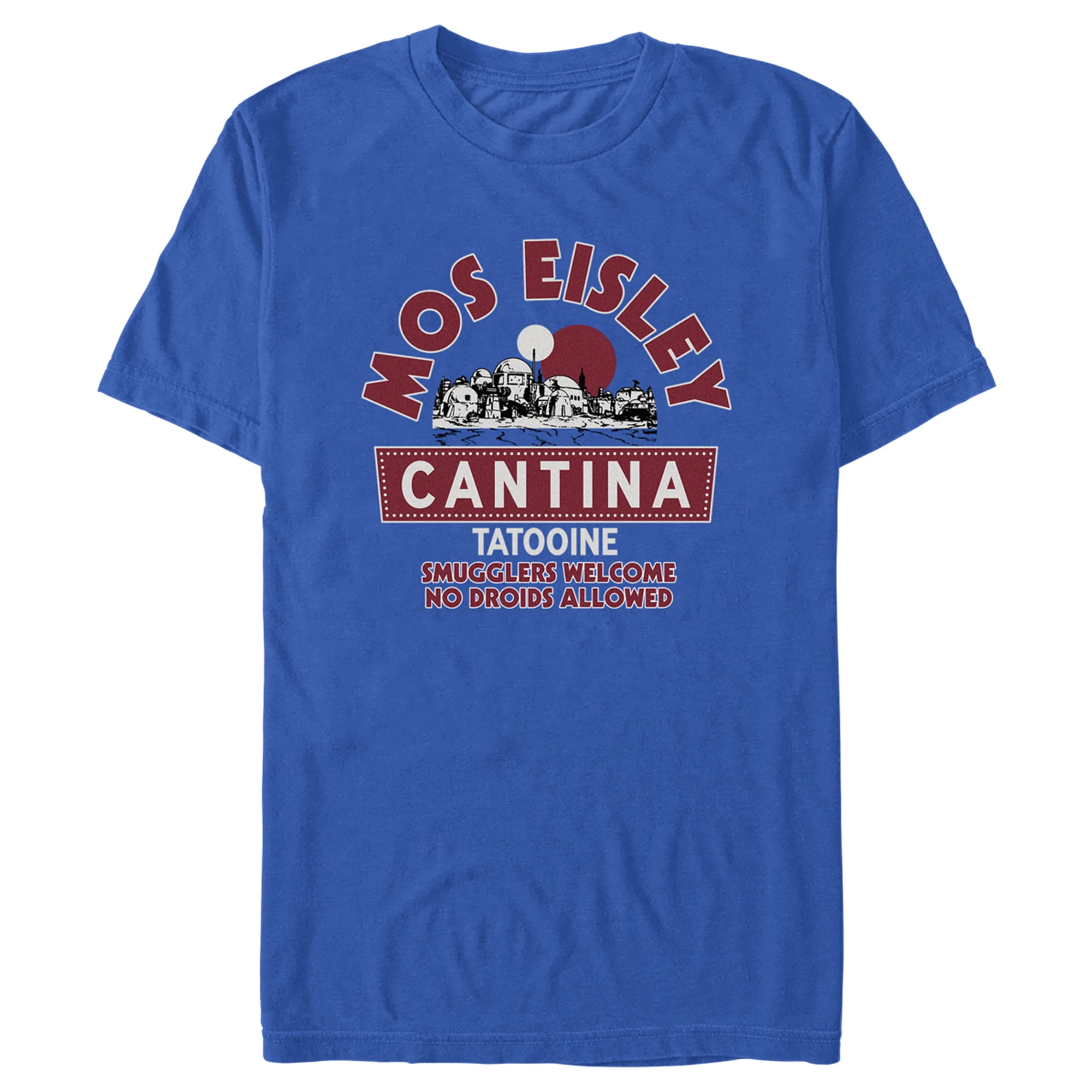 Men s Star Wars A New Hope Mos Eisley Cantina Logo Graphic Tee