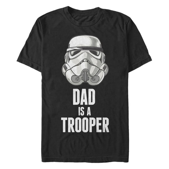 Men's Star Wars: A New Hope My Dad Is A Trooper  Graphic T-Shirt