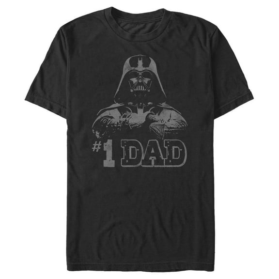 Men's Star Wars: A New Hope Number One Dad Darth Vader Graphic T-Shirt