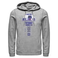 thumbnail image 1 of Men's Star Wars: A New Hope R2-D2 Body Pull Over Hoodie, 1 of 4