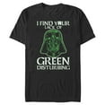 thumbnail image 1 of Men's Star Wars: A New Hope St. Patrick's Day Vader Lack of Green Clover  Graphic T-Shirt, 1 of 4