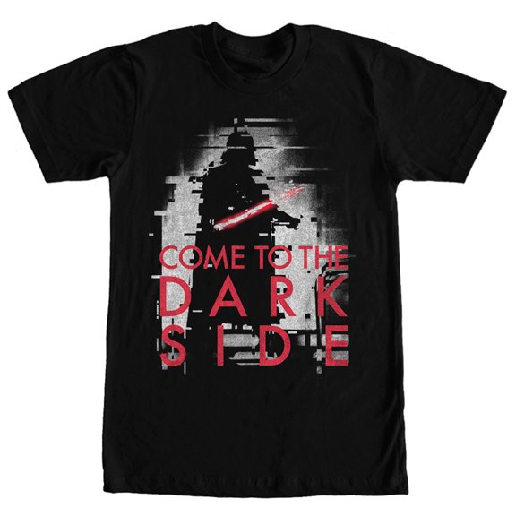 Men's Star Wars Blurred Out T-shirt Small Black