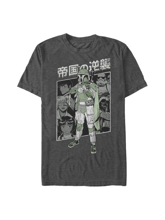 Men's Star Wars Boba Fett Anime Blast Graphic T-Shirt