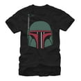 thumbnail image 1 of Men's Star Wars Boba Fett Helmet Graphic Tee Black Small, 1 of 4