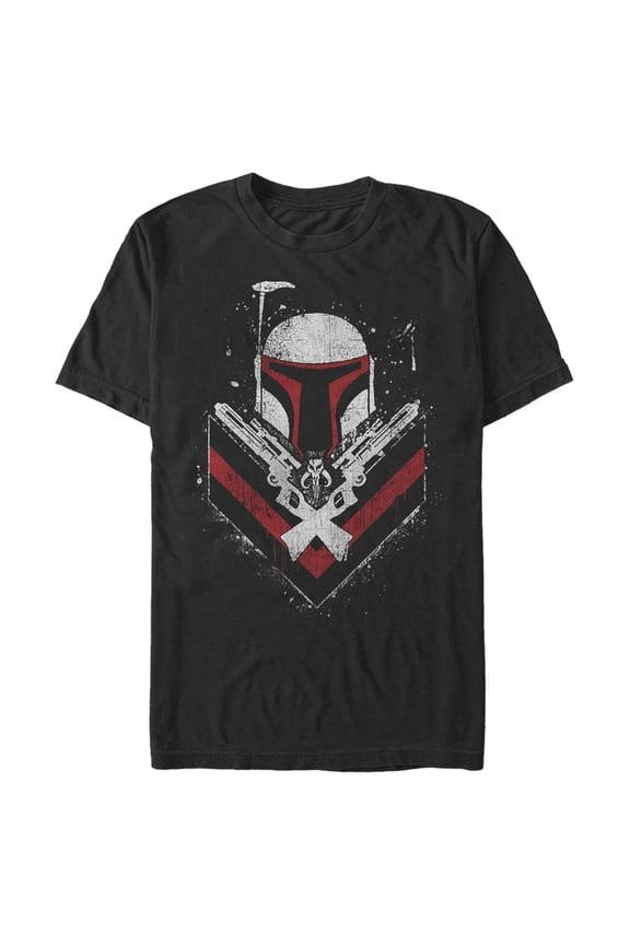Men's Star Wars Boba Fett No Threats Only Promises Graphic Tee Black 4X Large