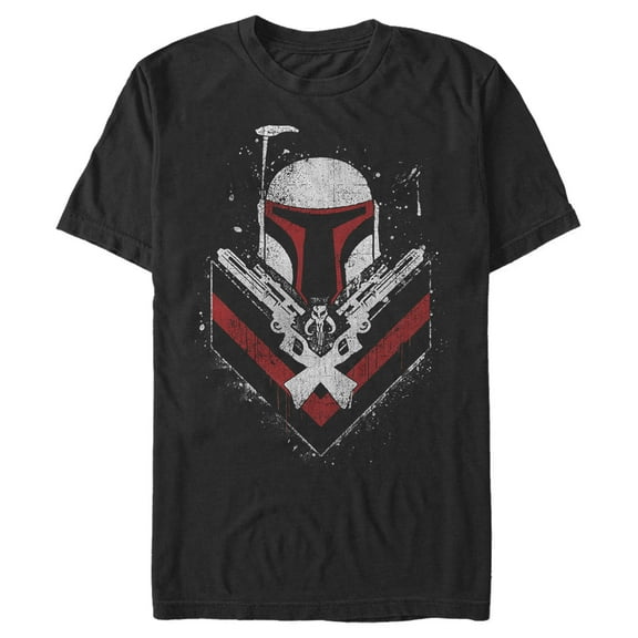 Men's Star Wars Boba Fett No Threats Only Promises Graphic Tee Black X Large