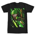 thumbnail image 1 of Men's Star Wars Boba Fett Streaks  Graphic Tee Black 5X Large, 1 of 4