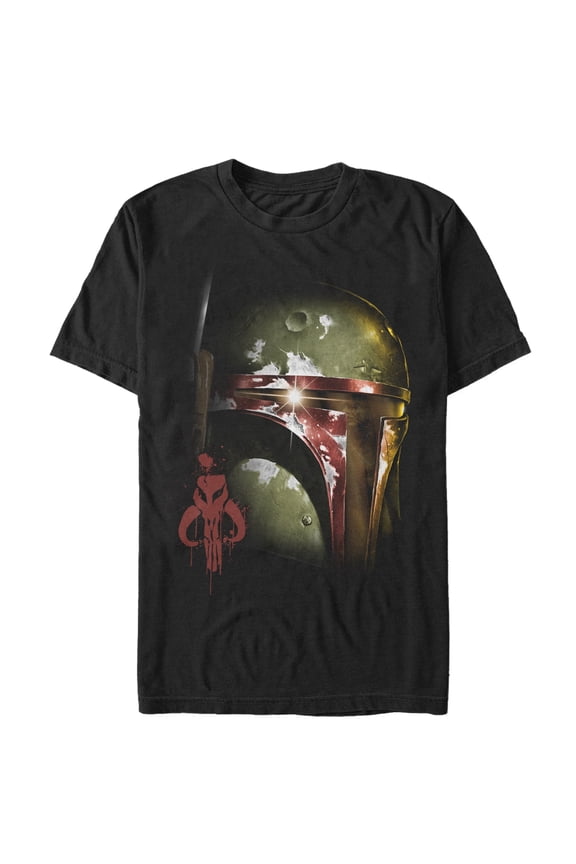 Men's Star Wars Boba Fett of Mandalore Graphic Tee Black Large