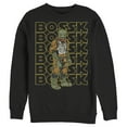 thumbnail image 1 of Men's Star Wars Bossk Yellow Text Stack  Sweatshirt Black Medium, 1 of 3