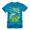 thumbnail image 1 of Men's Star Wars Bright Collage Graphic Tee Turquoise X Large, 1 of 4