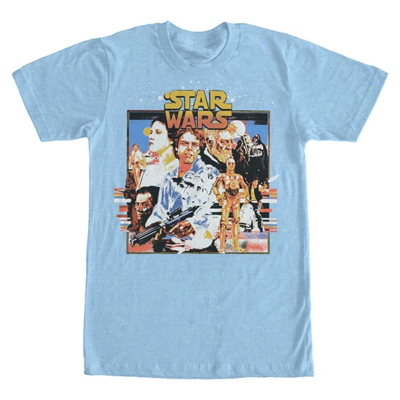 Men's Star Wars Characters  Graphic T-Shirt