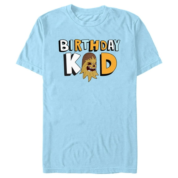Men's Star Wars Chewbacca Birthday Kid  Graphic T-Shirt